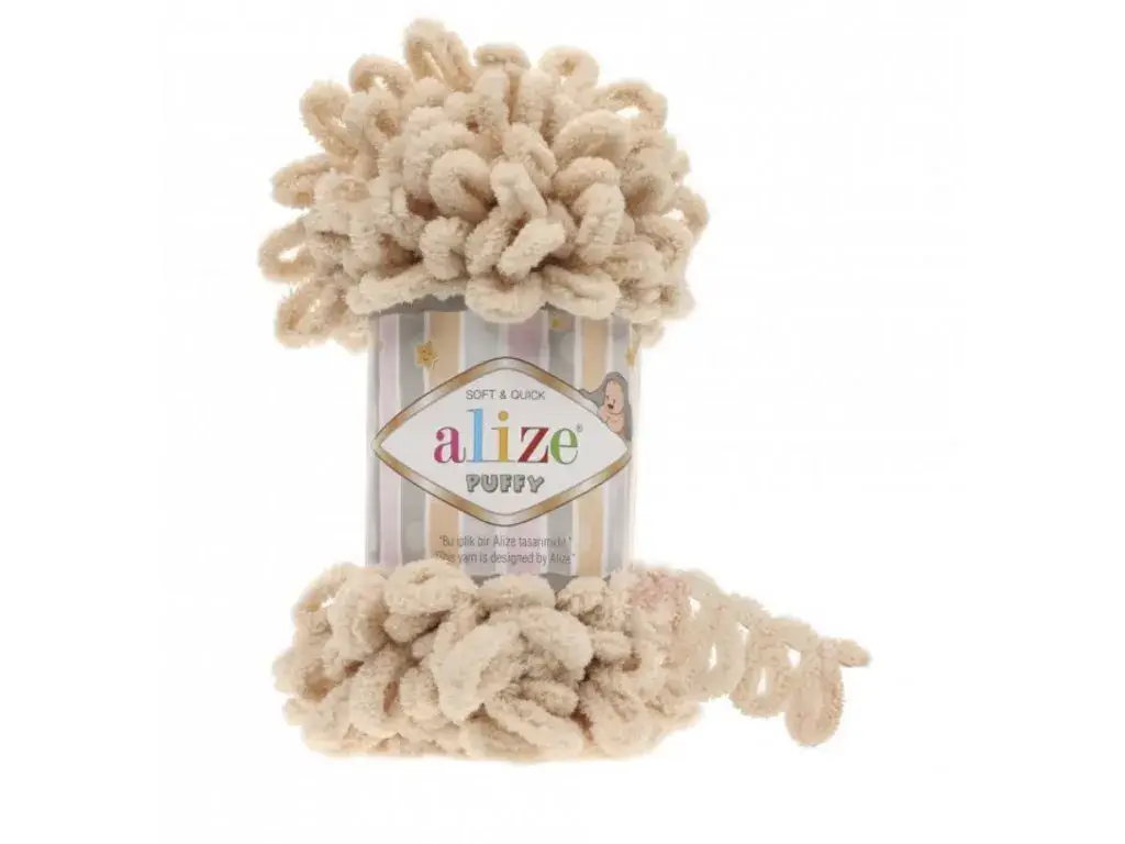 Puffy deka svetlá béžová - 310